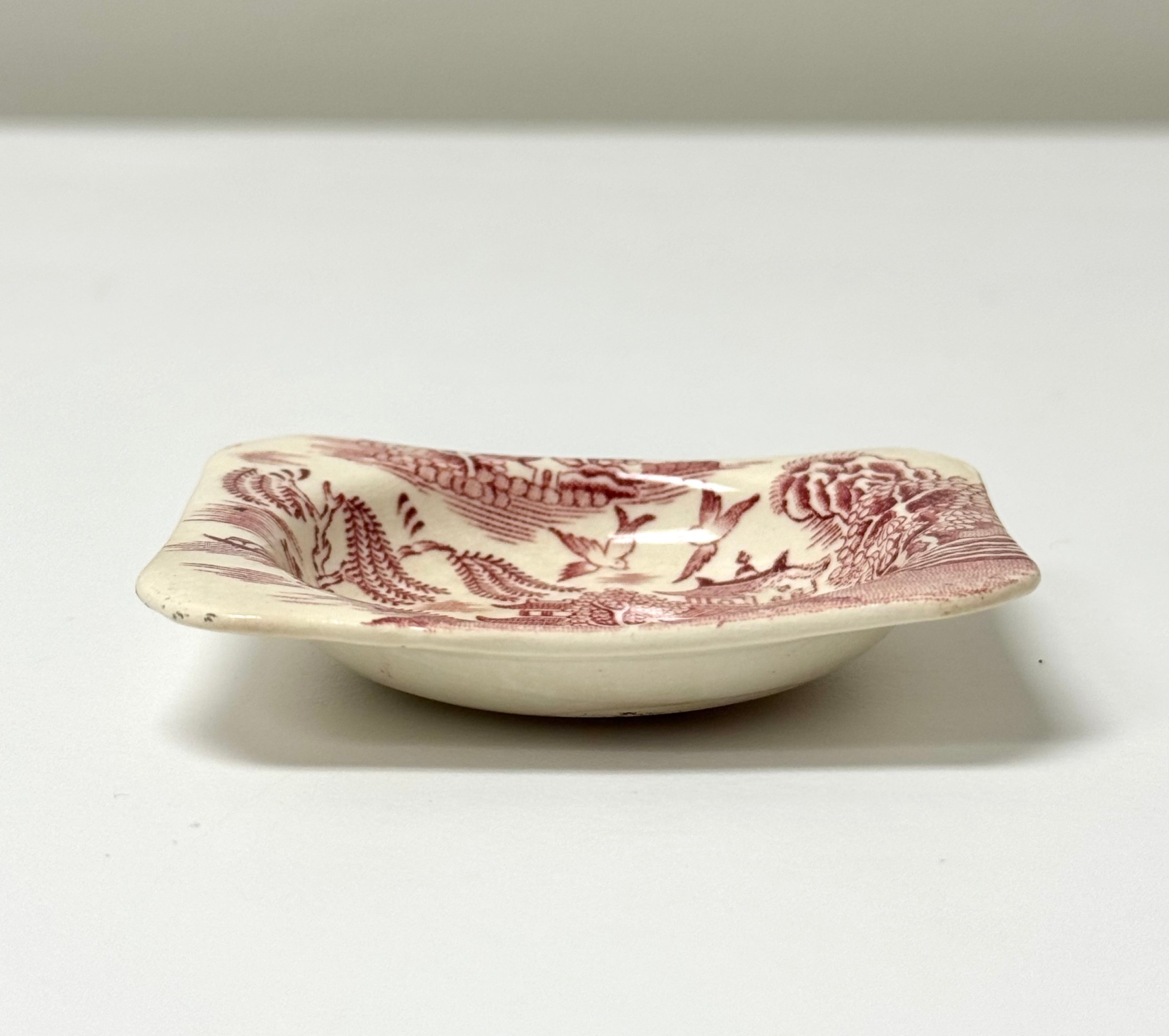 Vintage 'Red Willow' Trinket Dish