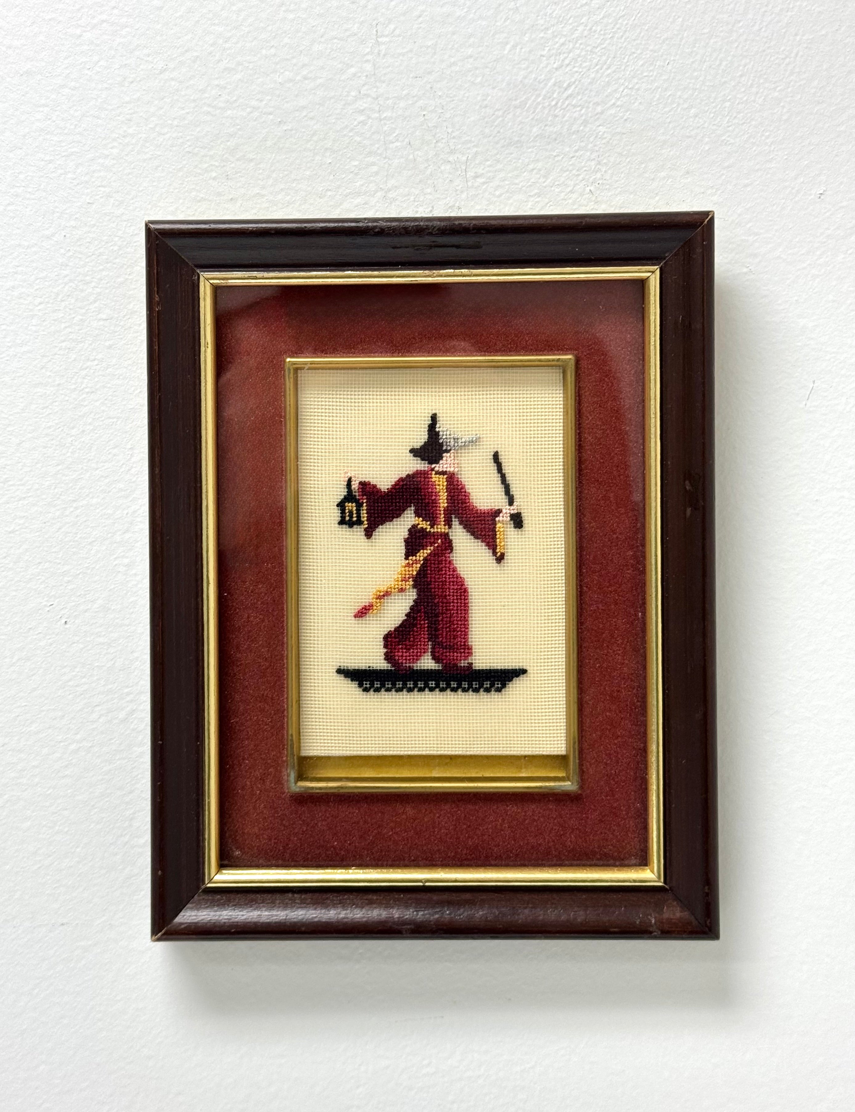 Japanese Man Petit Point