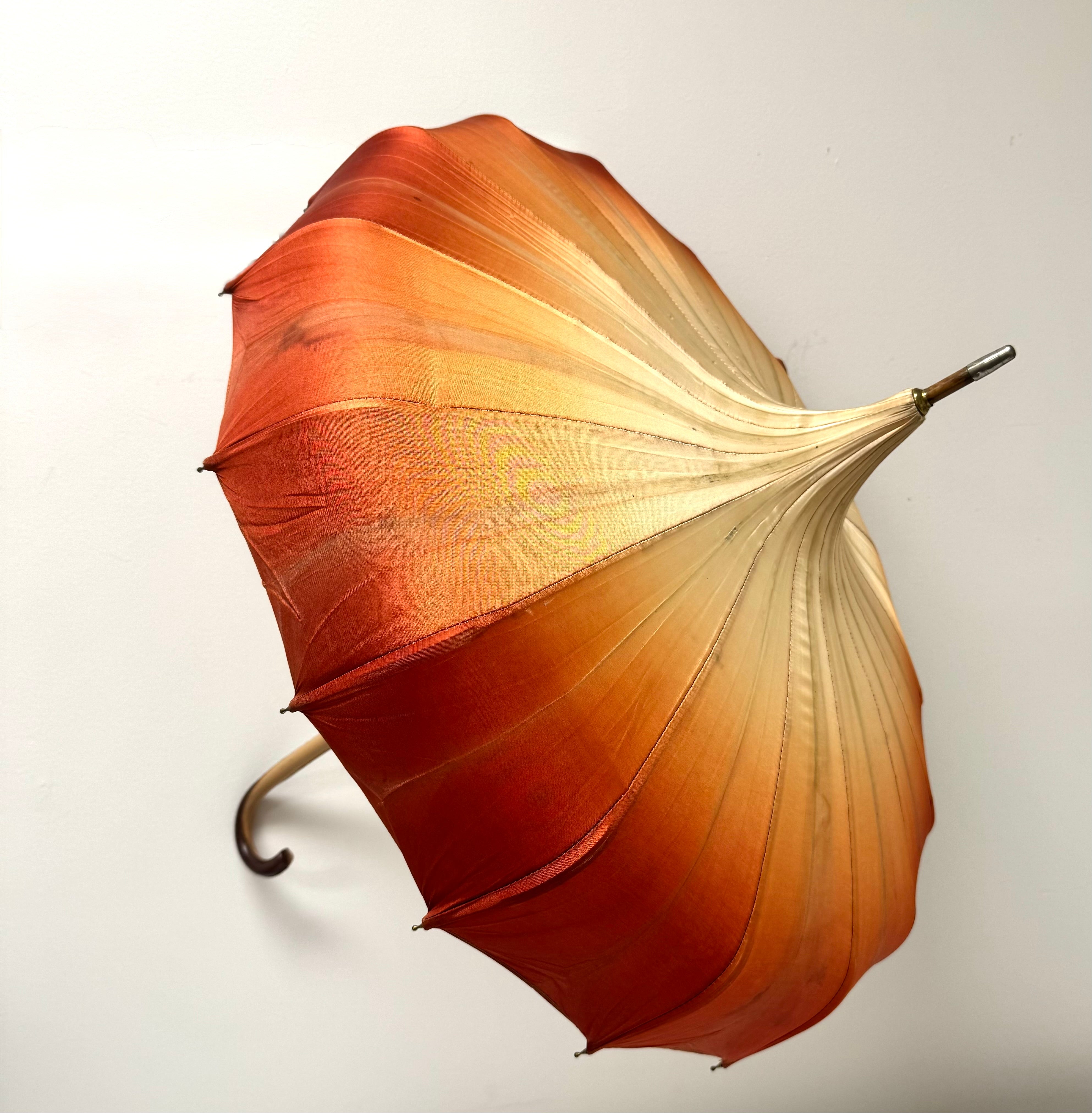 Vintage Silk Umbrella