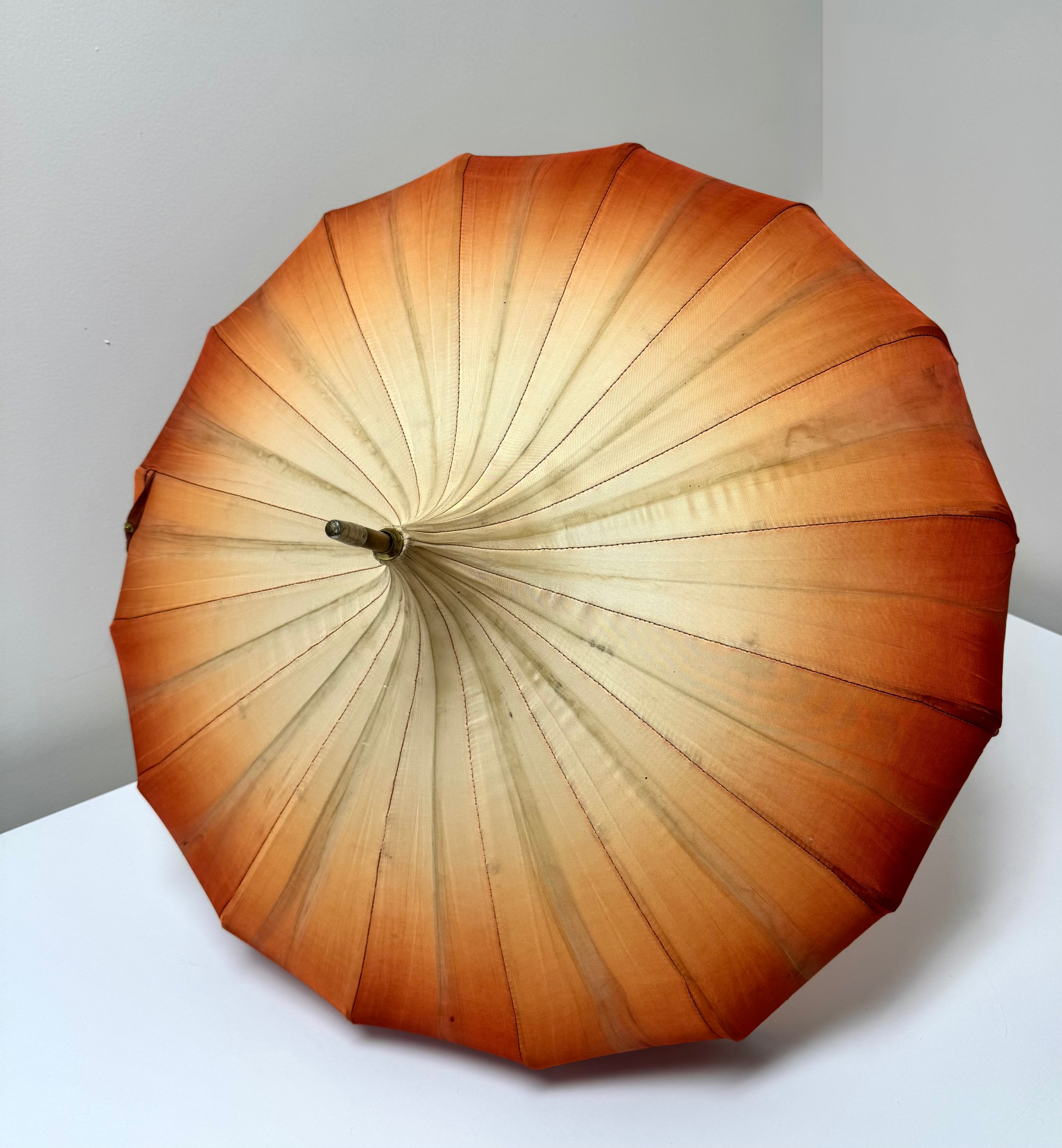 Vintage Silk Umbrella