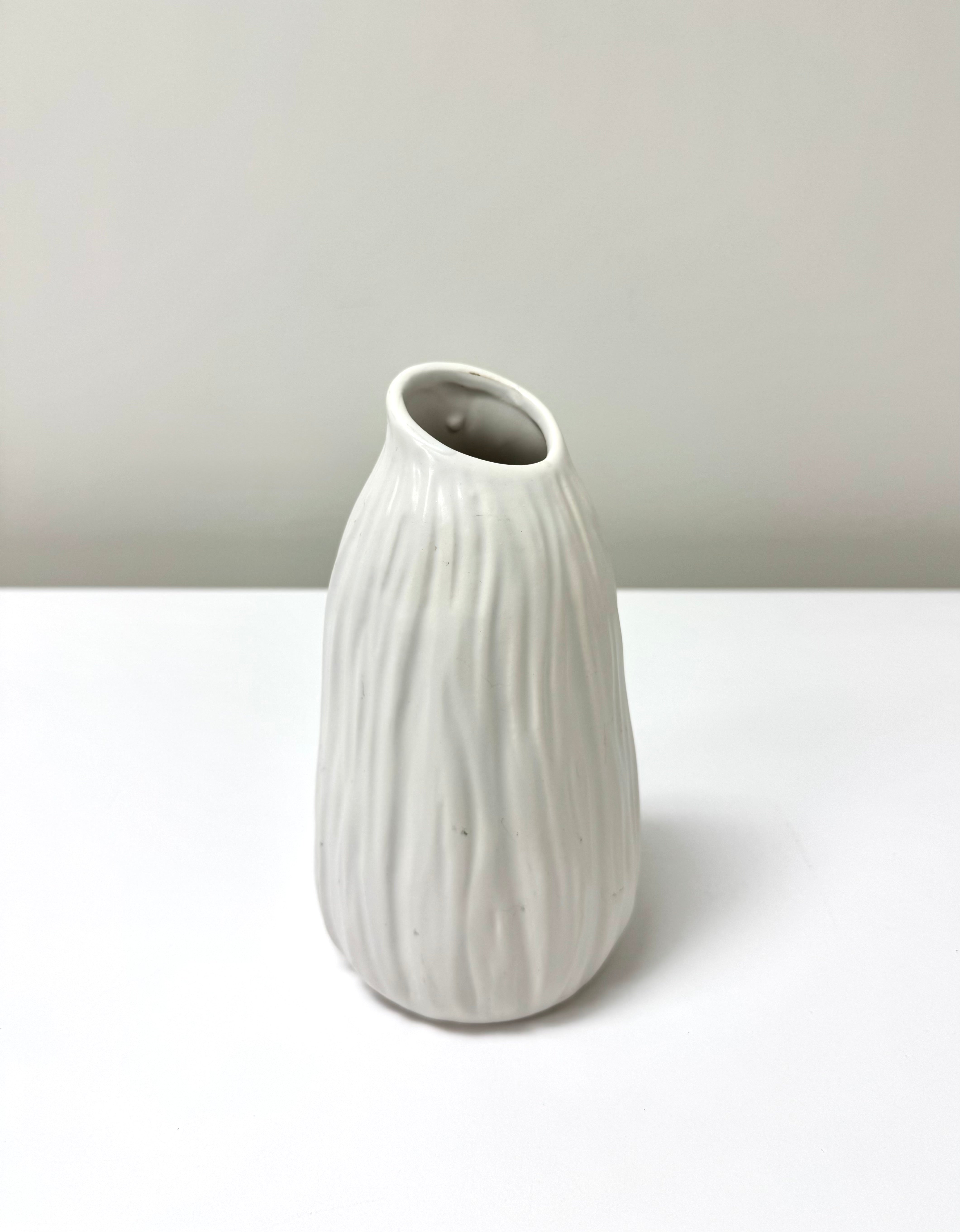 Matte White Vase