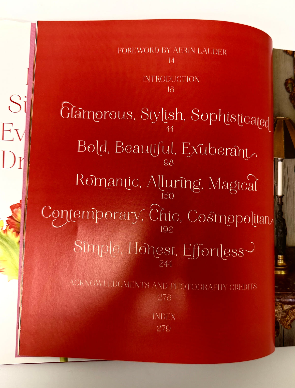 'The Romance of Flowers' Hardcover