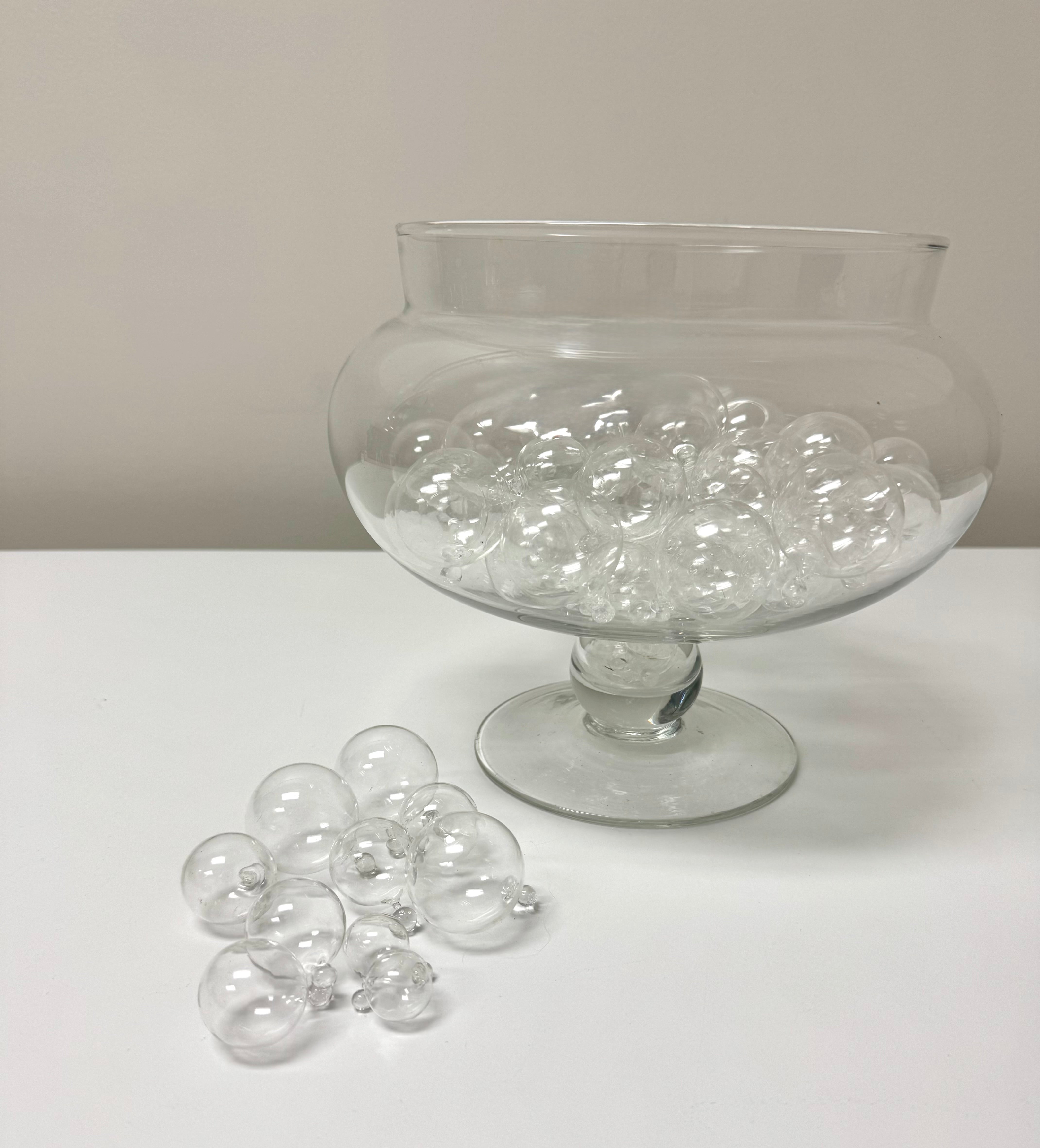 Hand-blown Glass Balls (3 sizes 72 pieces)