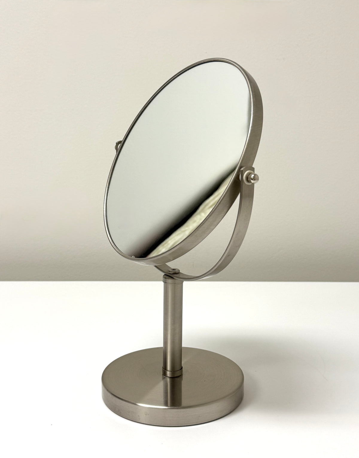Satin Nickel Vanity Mirror