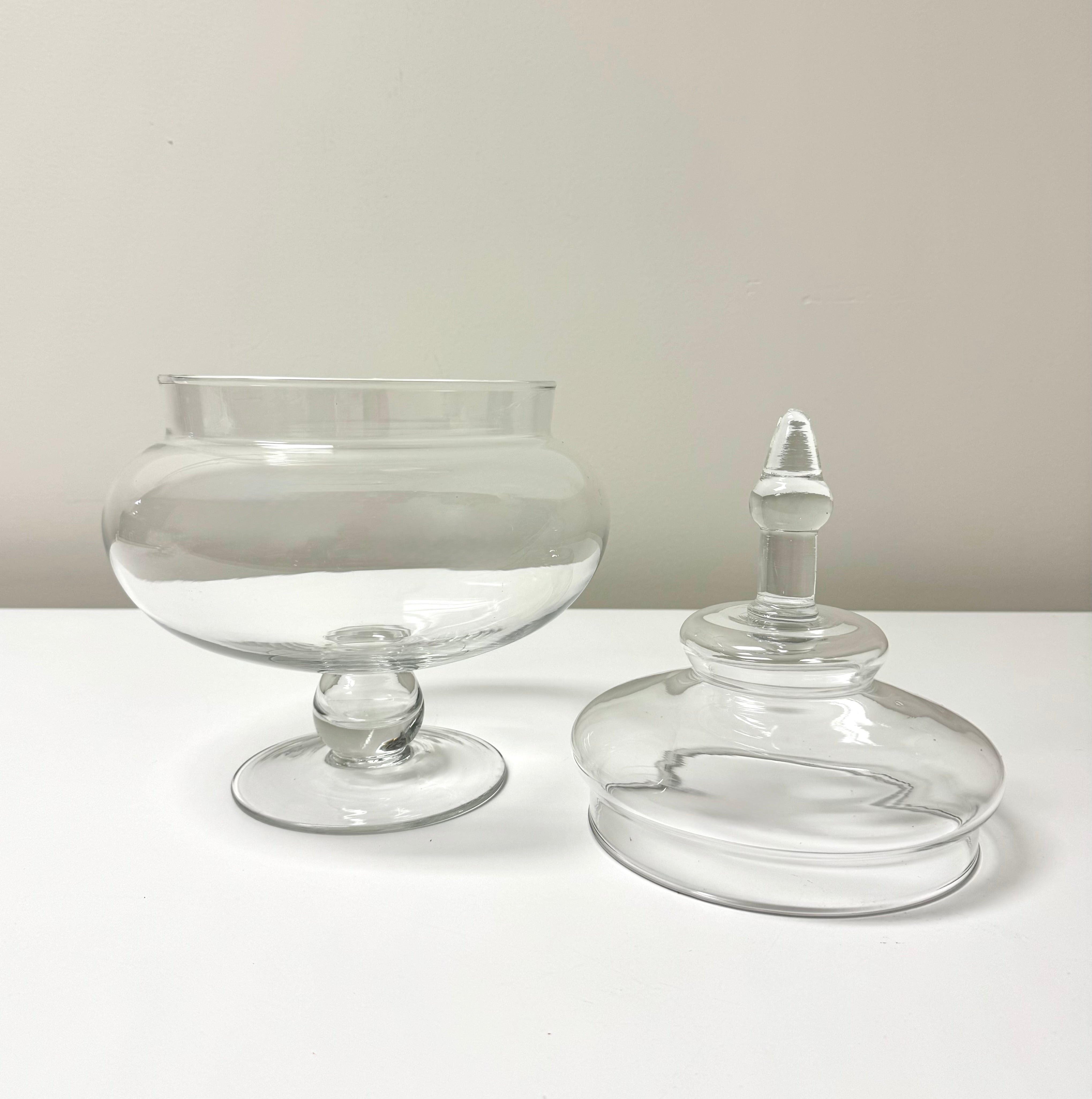 Glass Apothecary Jar
