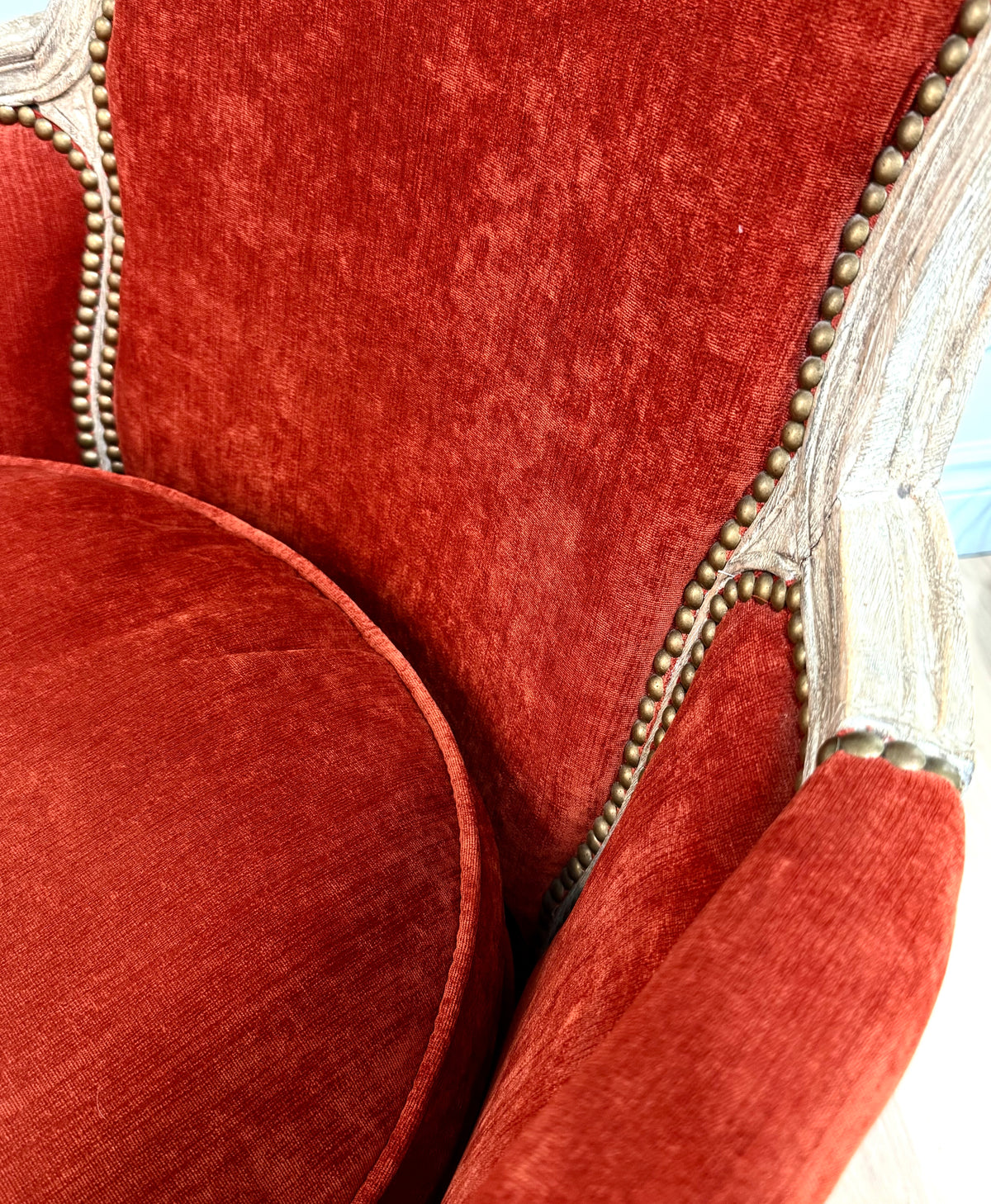 French Vintage Bergere Chair