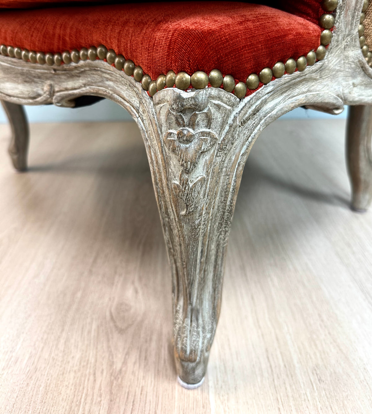 French Vintage Bergere Chair
