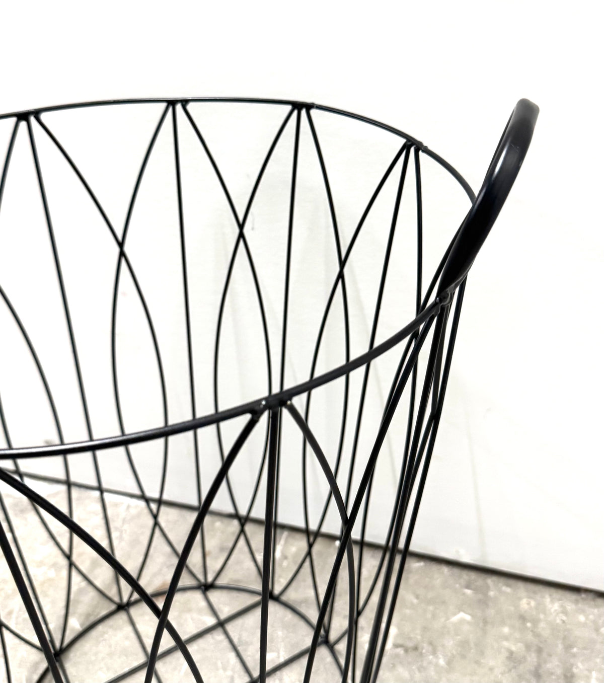 Black Metal Basket