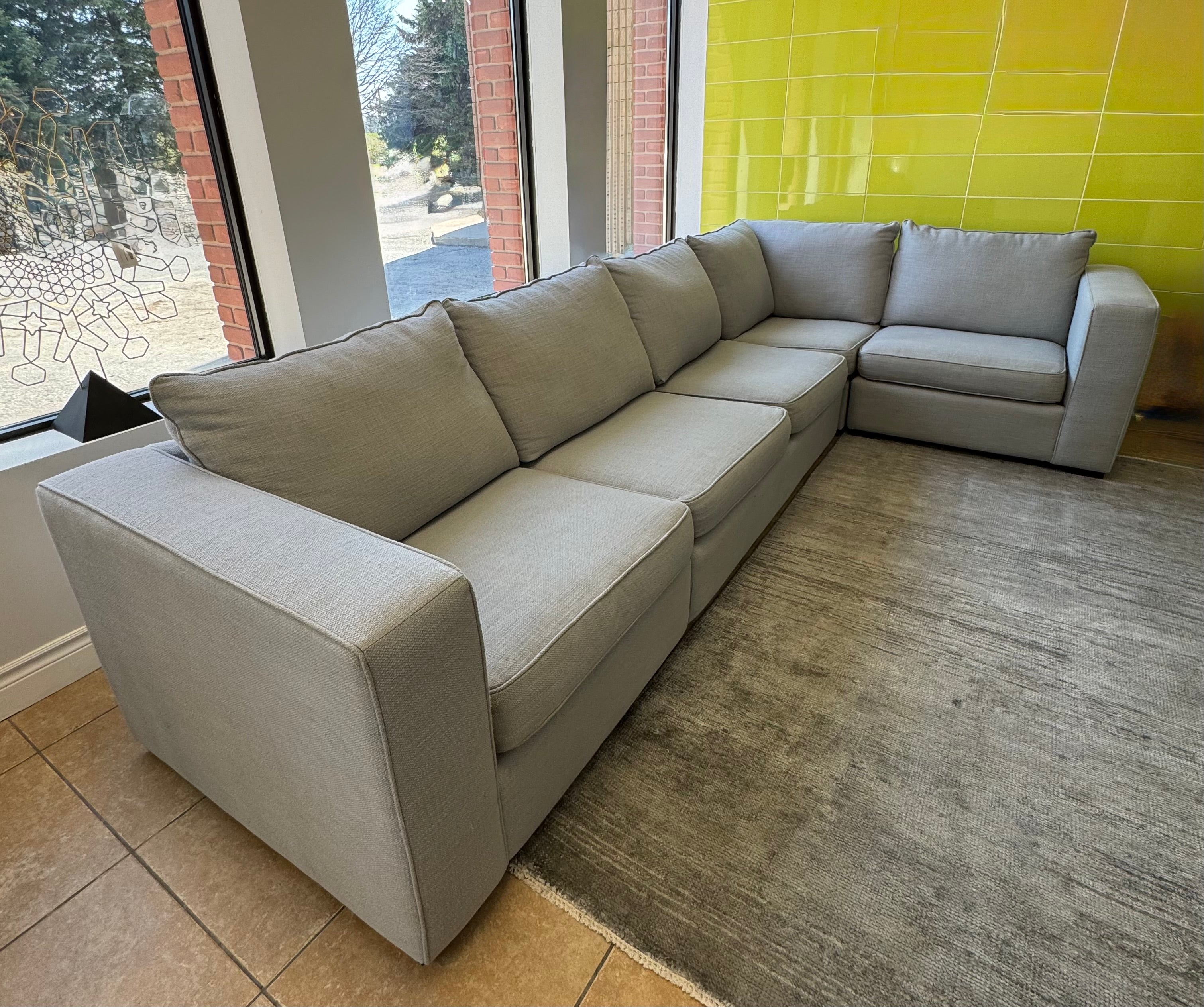 DECOR-REST Custom Richmond Grey Sectional