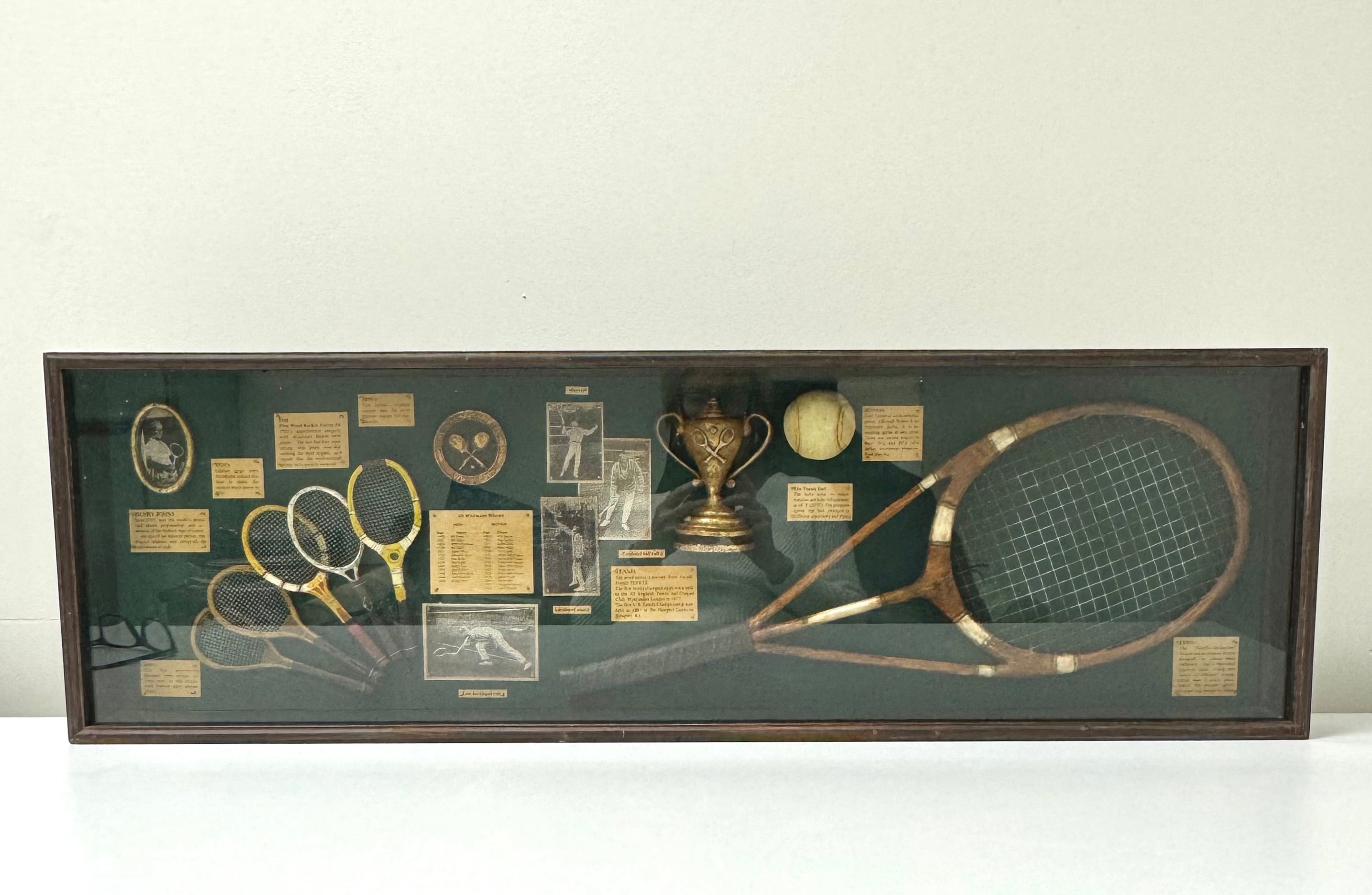 'The History of Tennis' Shadowbox