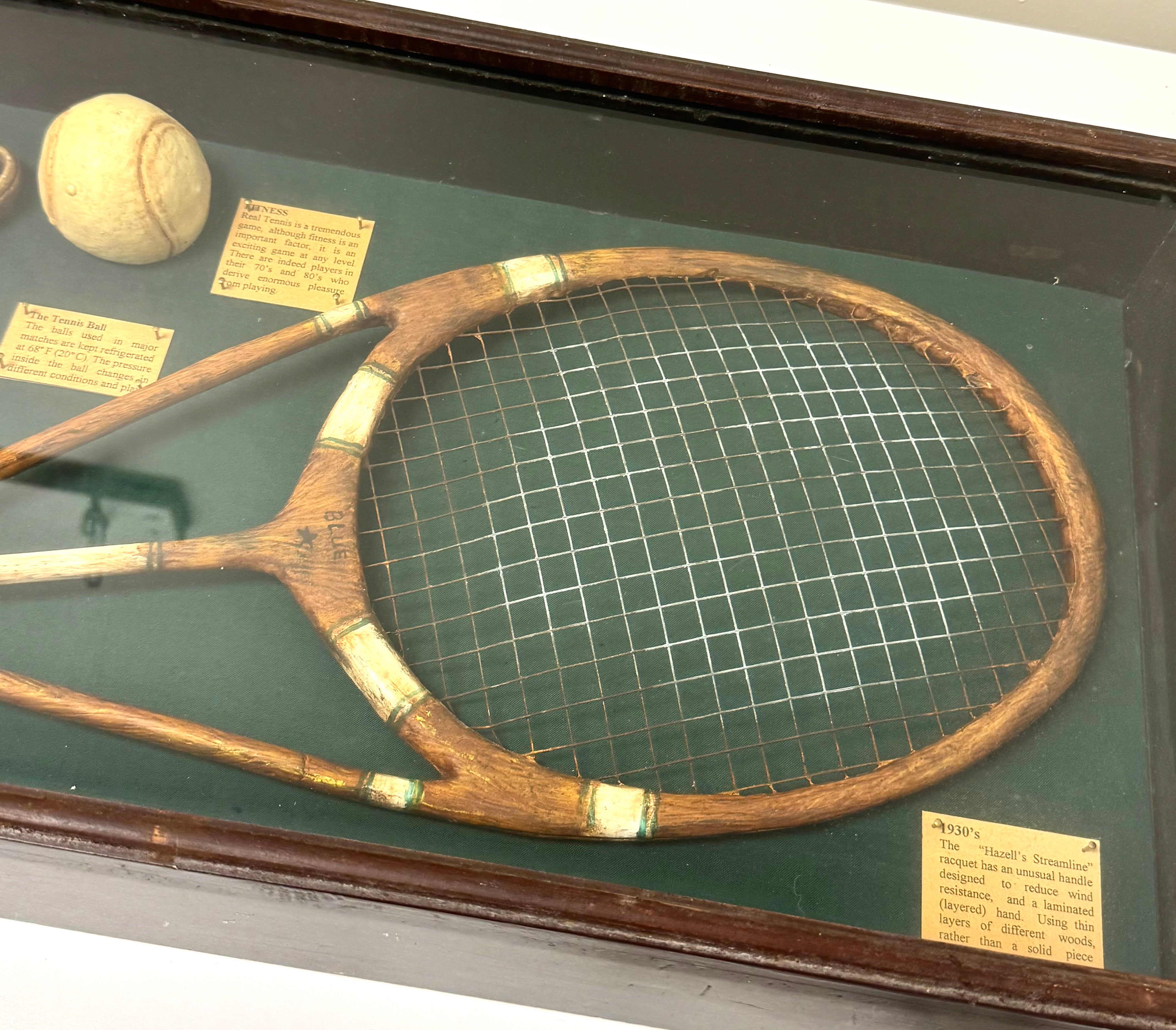 'The History of Tennis' Shadowbox