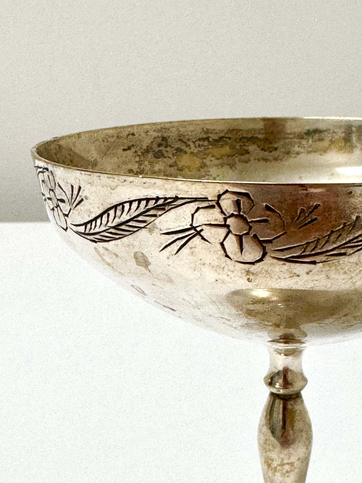 Old Silver Etched Coupe