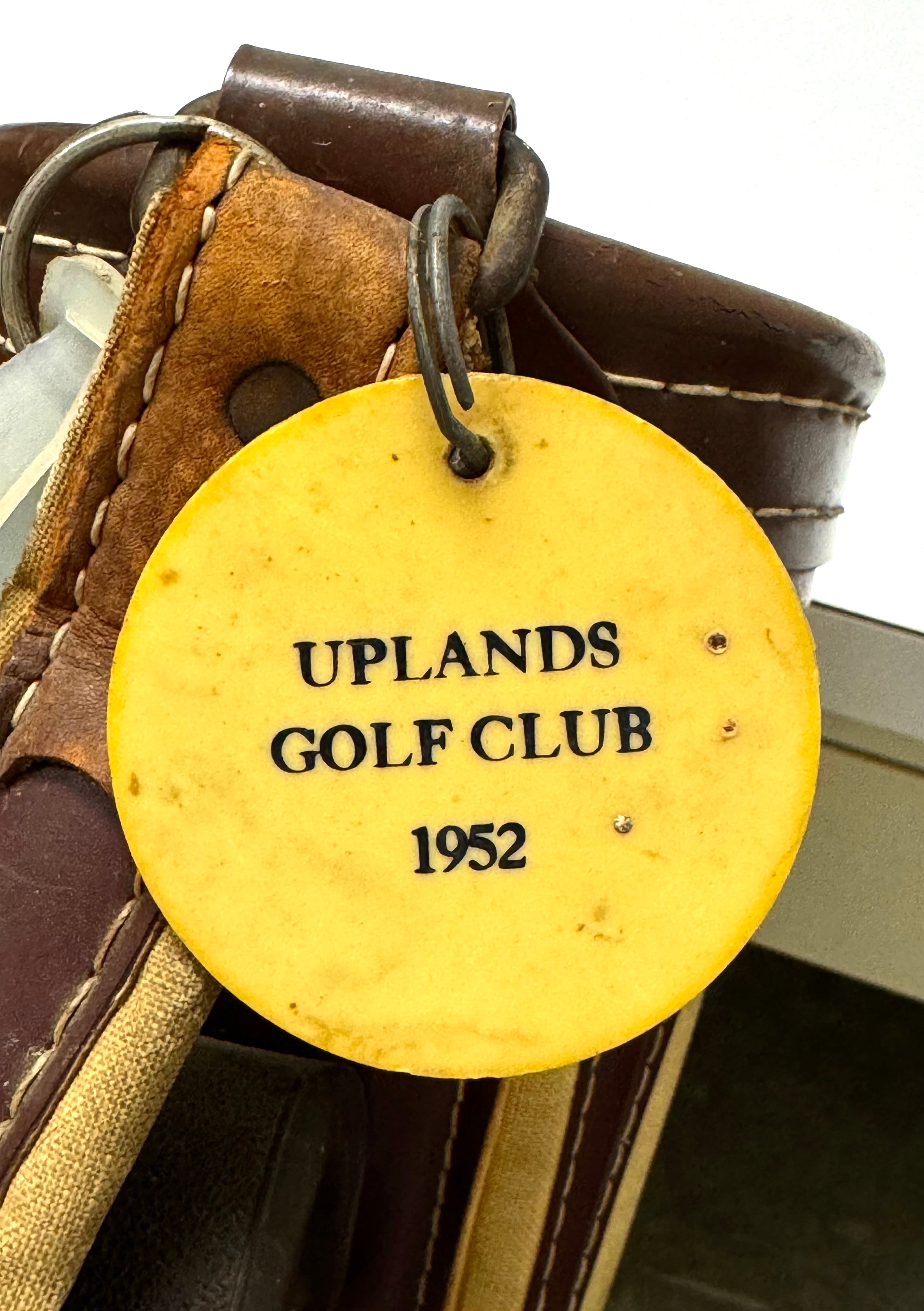 Vintage Set of Golf Clubs in Stovepipe Bag