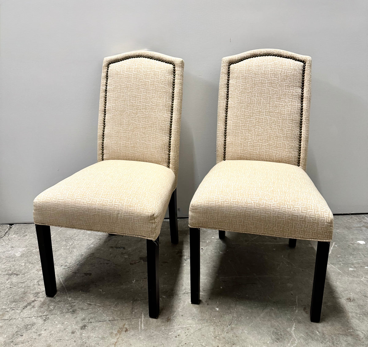Light Caramel Dining Chairs Set of 2