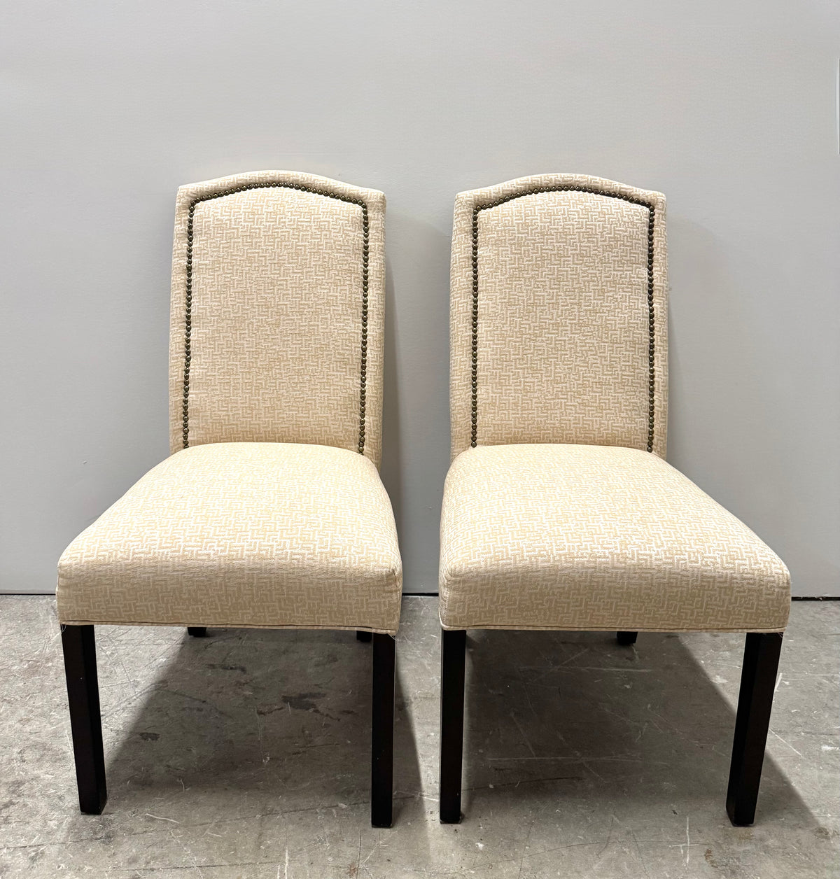 Light Caramel Dining Chairs Set of 2