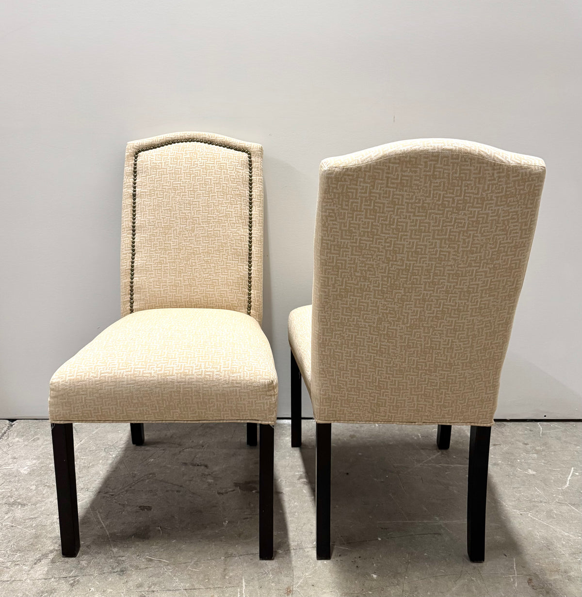 Light Caramel Dining Chairs Set of 2