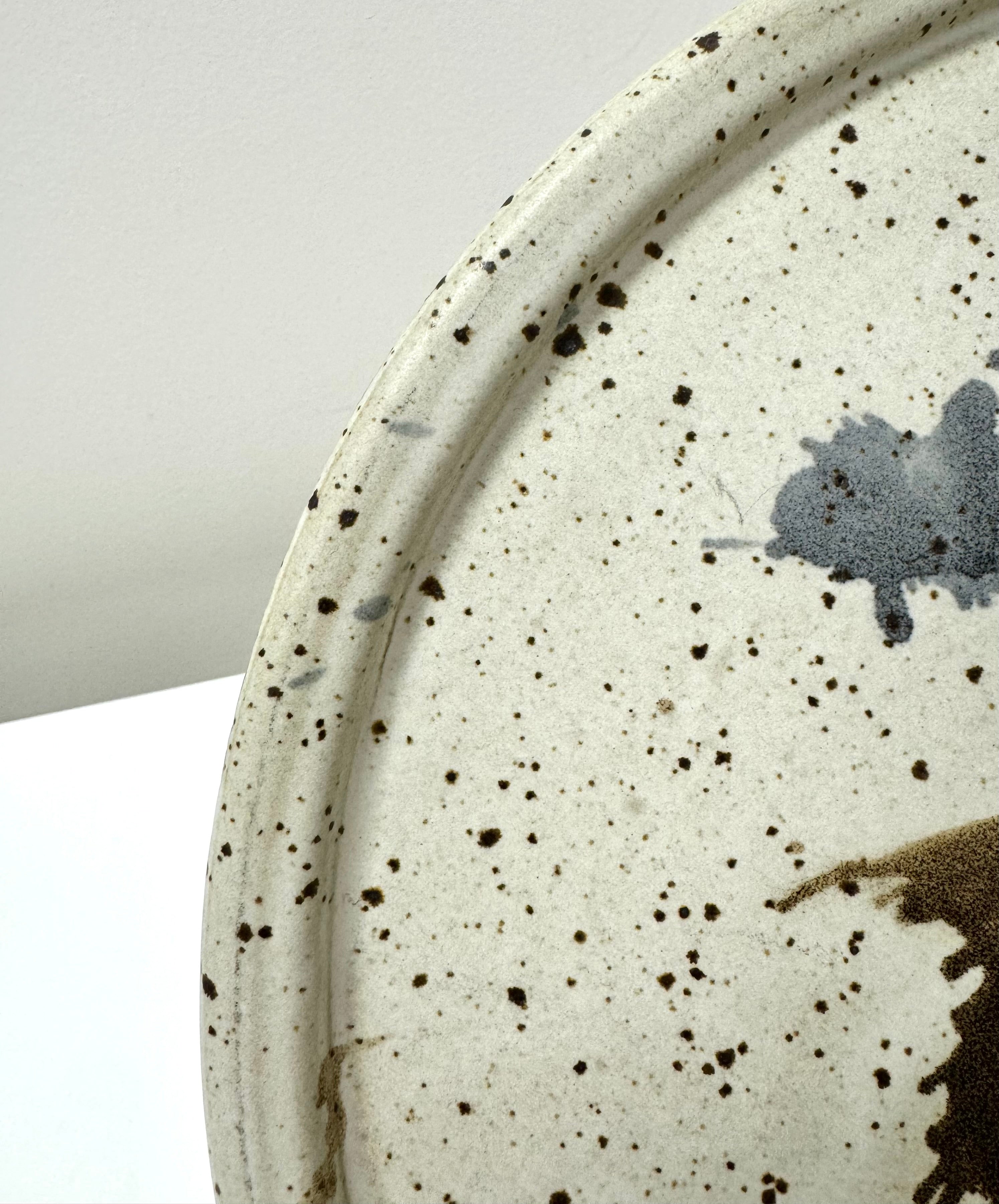 Studio Pottery 13" Plate
