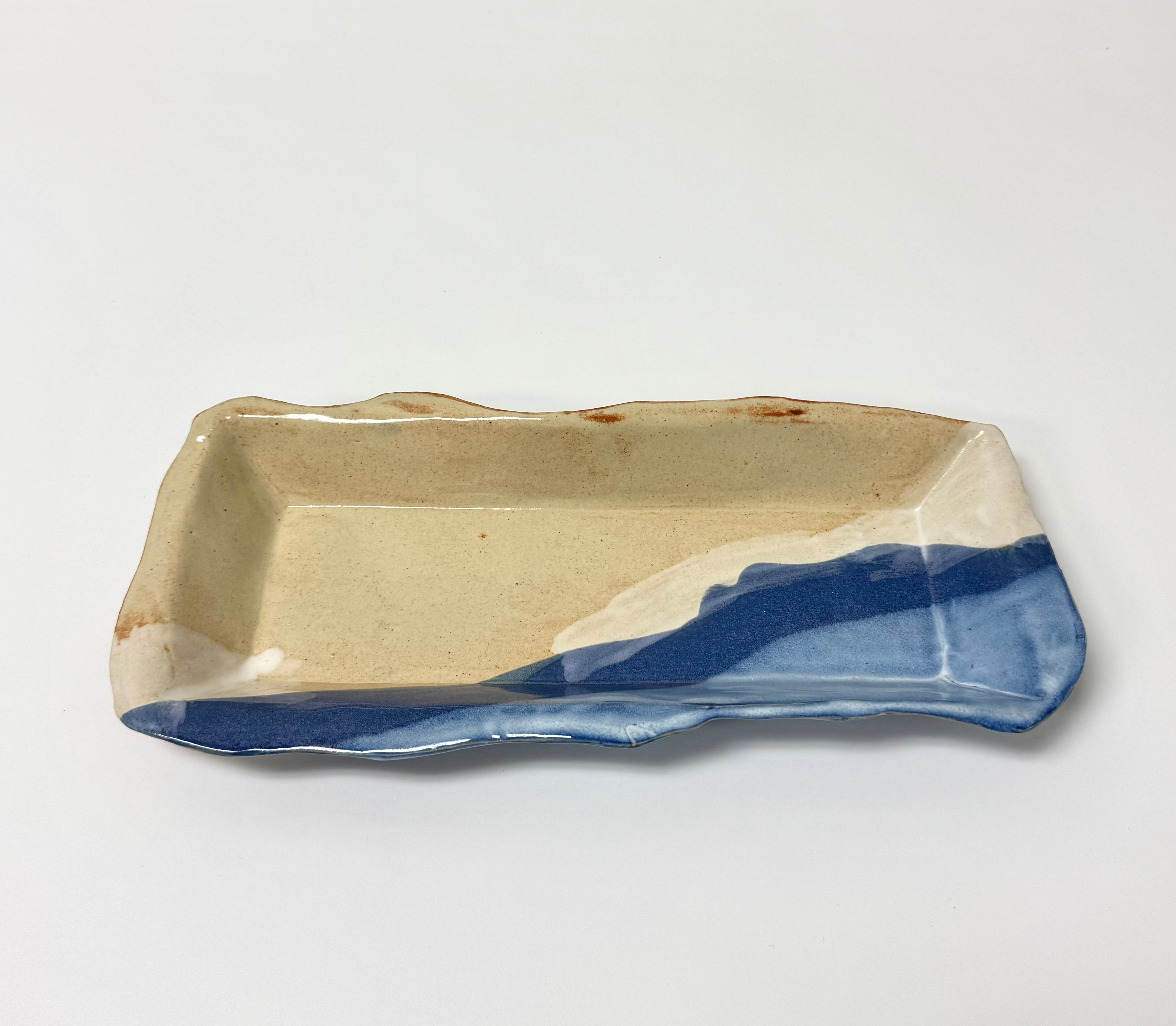 Organic Blue Sushi Serving Set