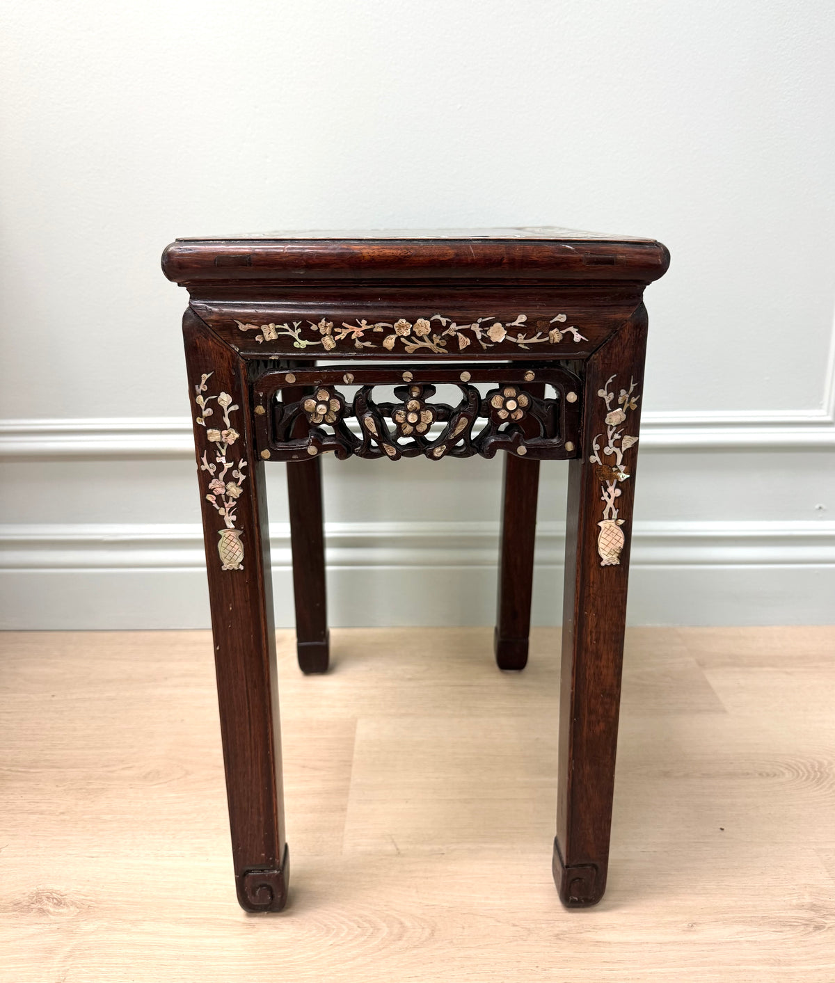 Mother-of-pearl Inlaid Side Table