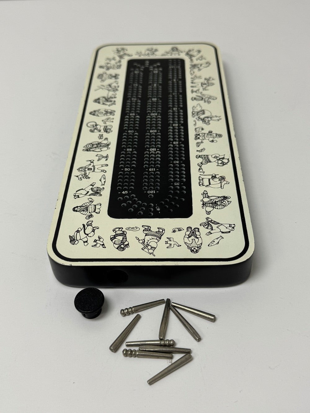 Vintage BOMA First Nations Cribbage Board|4921