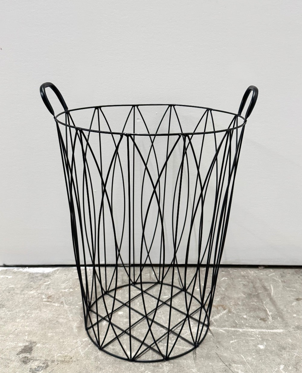 Black Metal Basket|7252