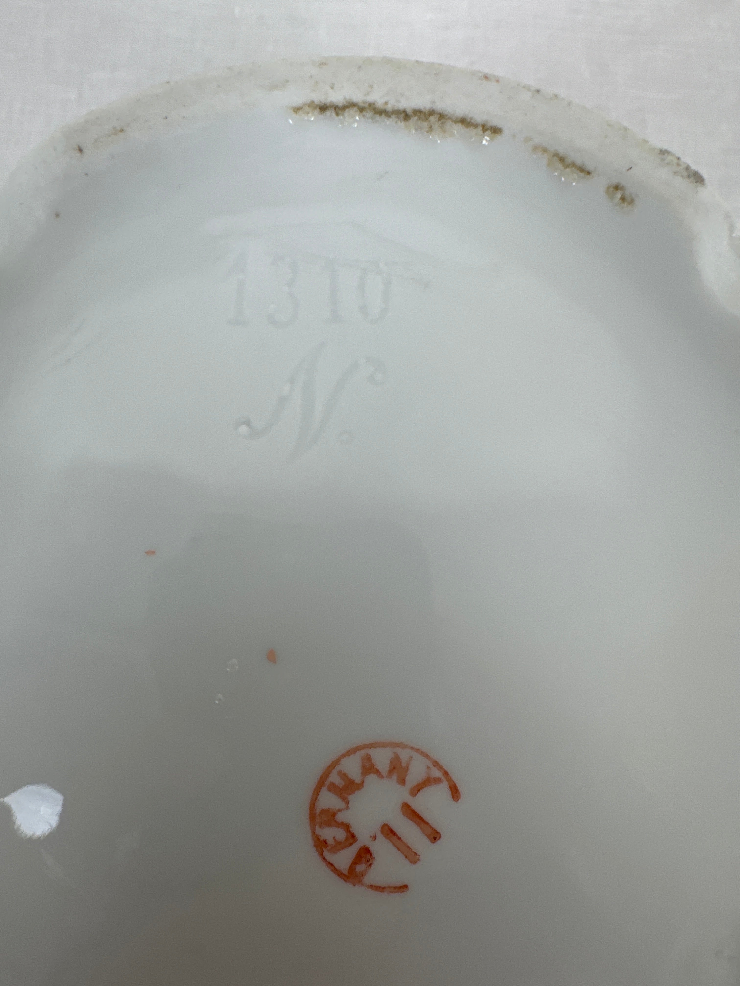 Vintage Floral Lidded Bowl with Handles