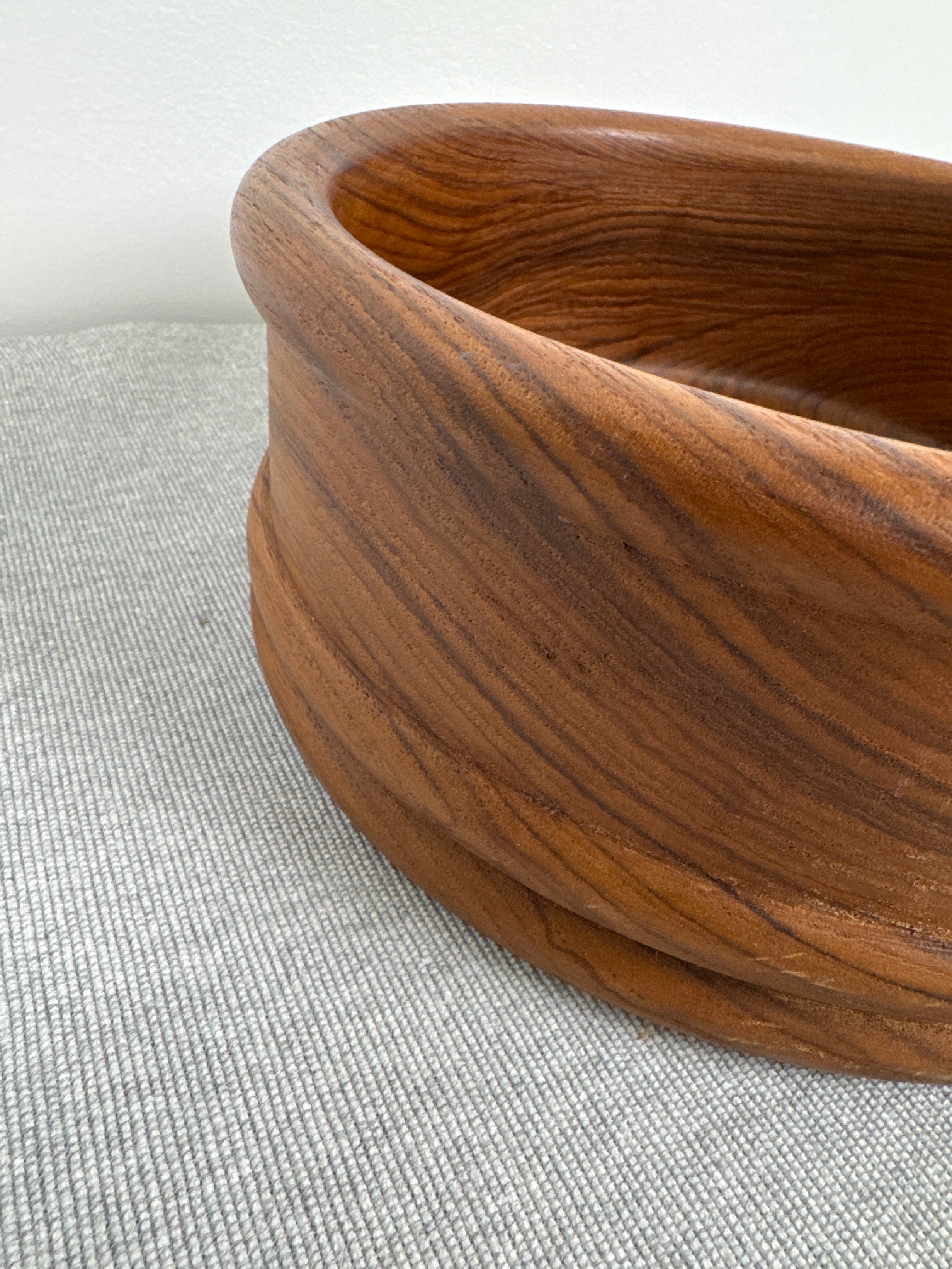 Vintage Teak Salad Bowl