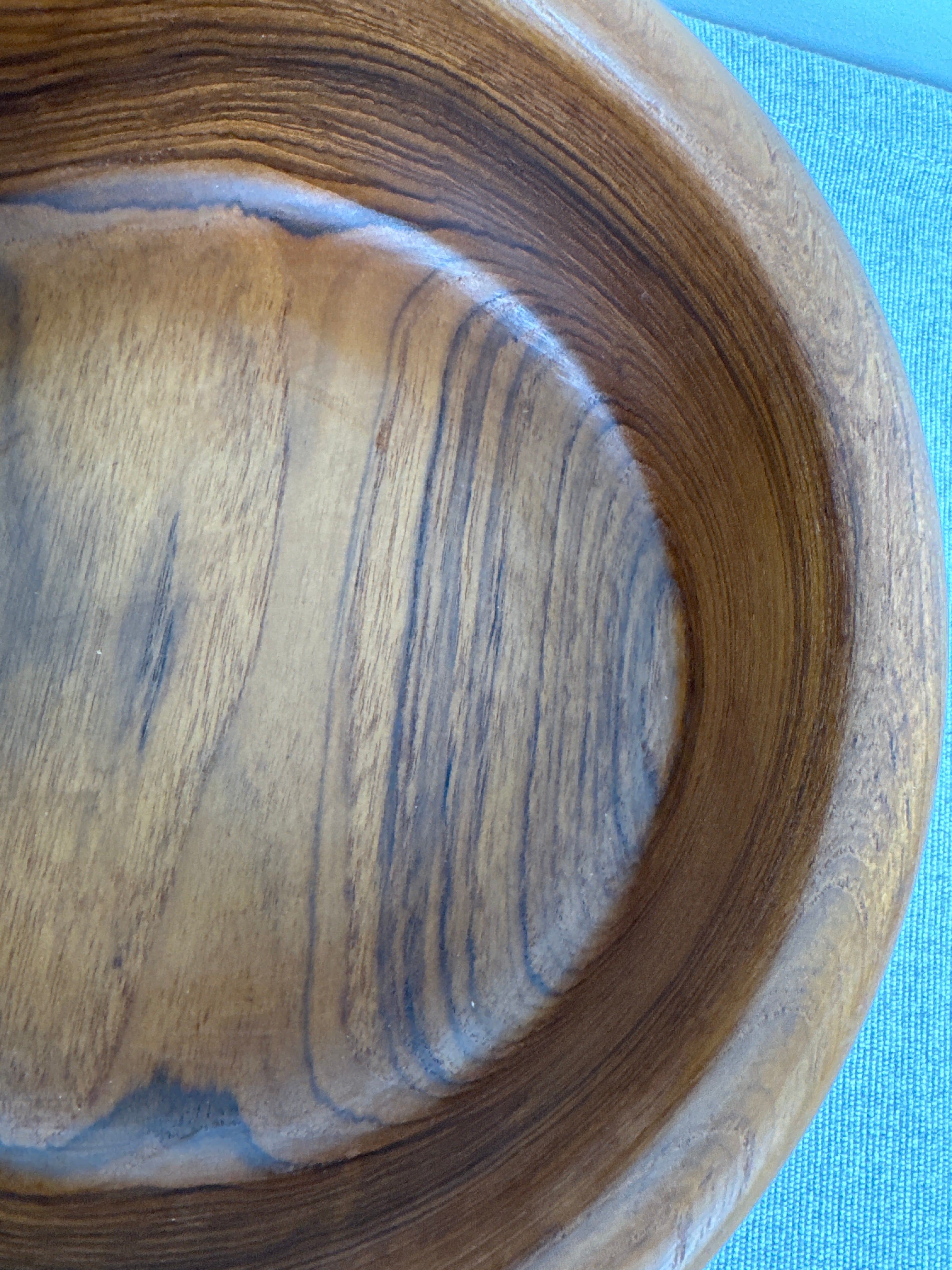 Vintage Teak Salad Bowl
