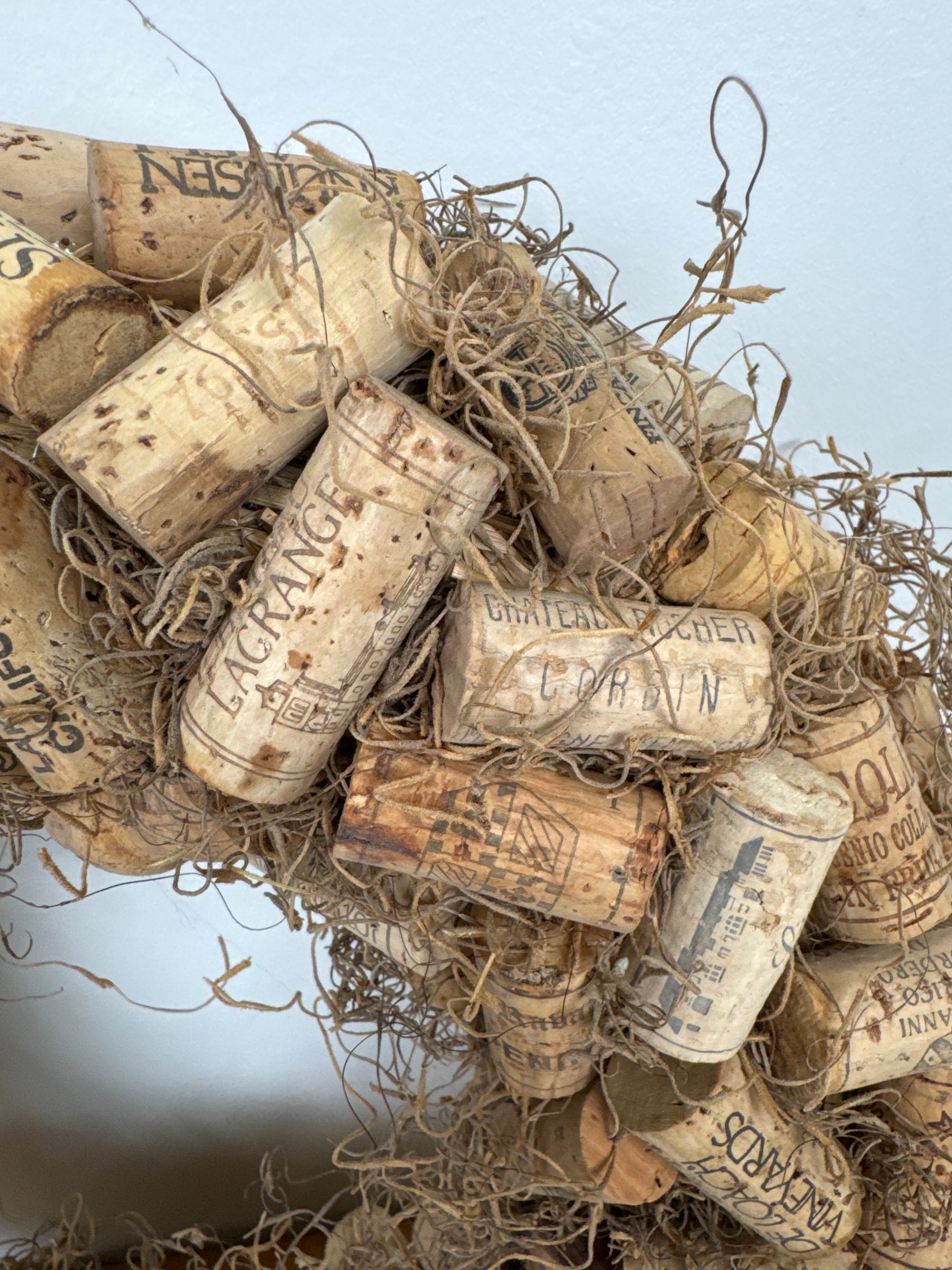 Handmade Cork 15" Wreath