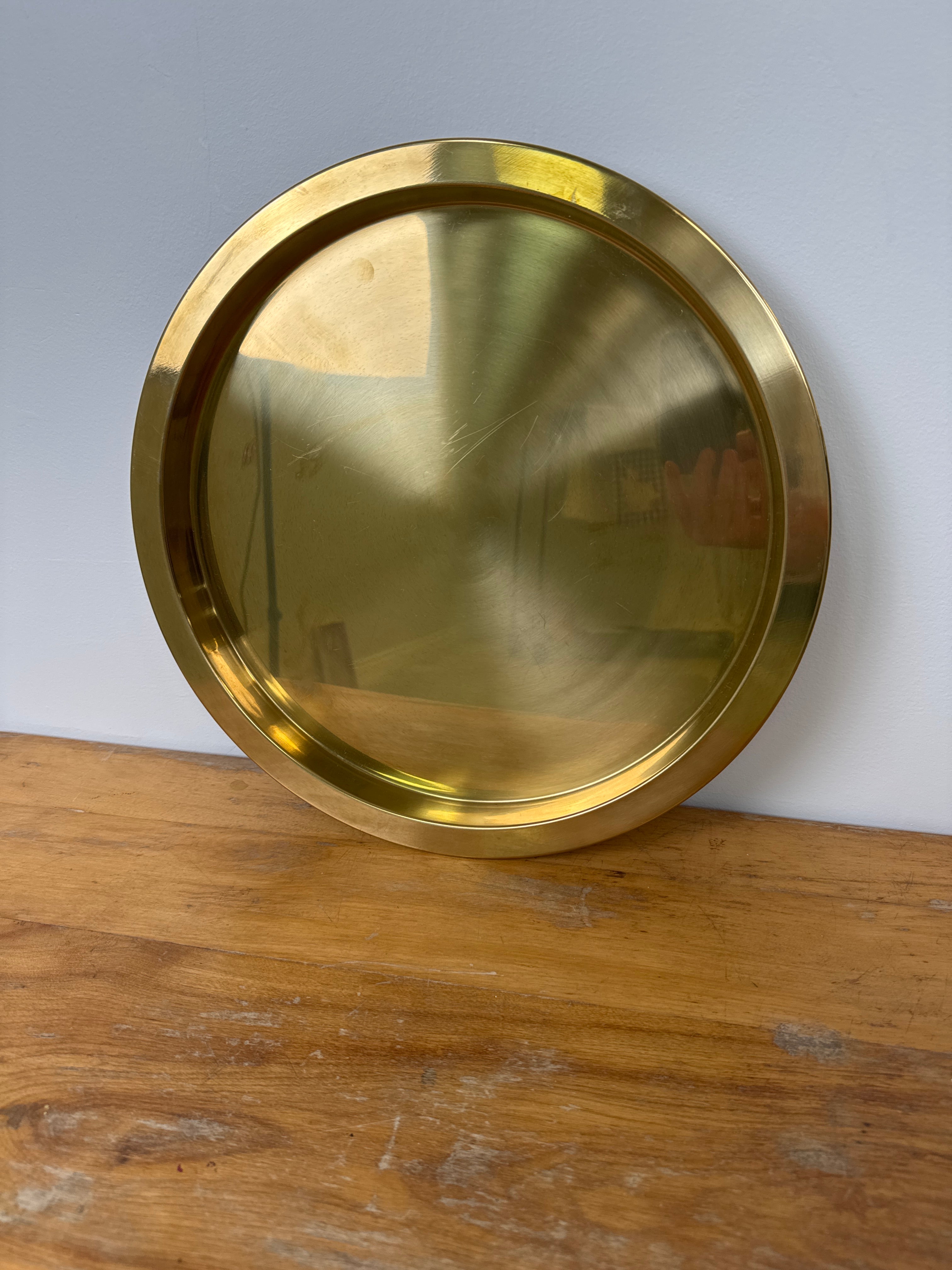 IKEA 15" Brass Tray