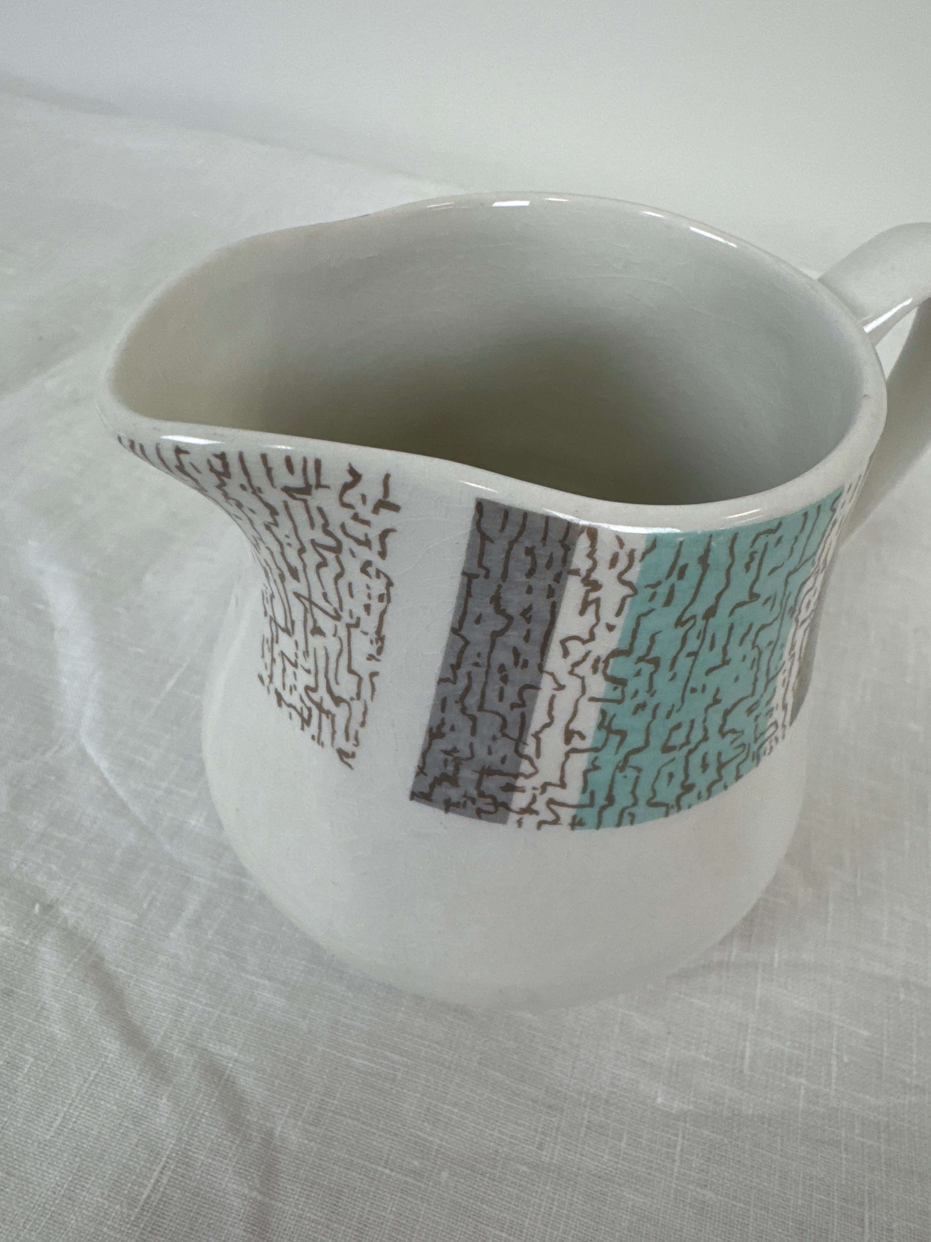 Vintage 'Carousel' Small Pitcher
