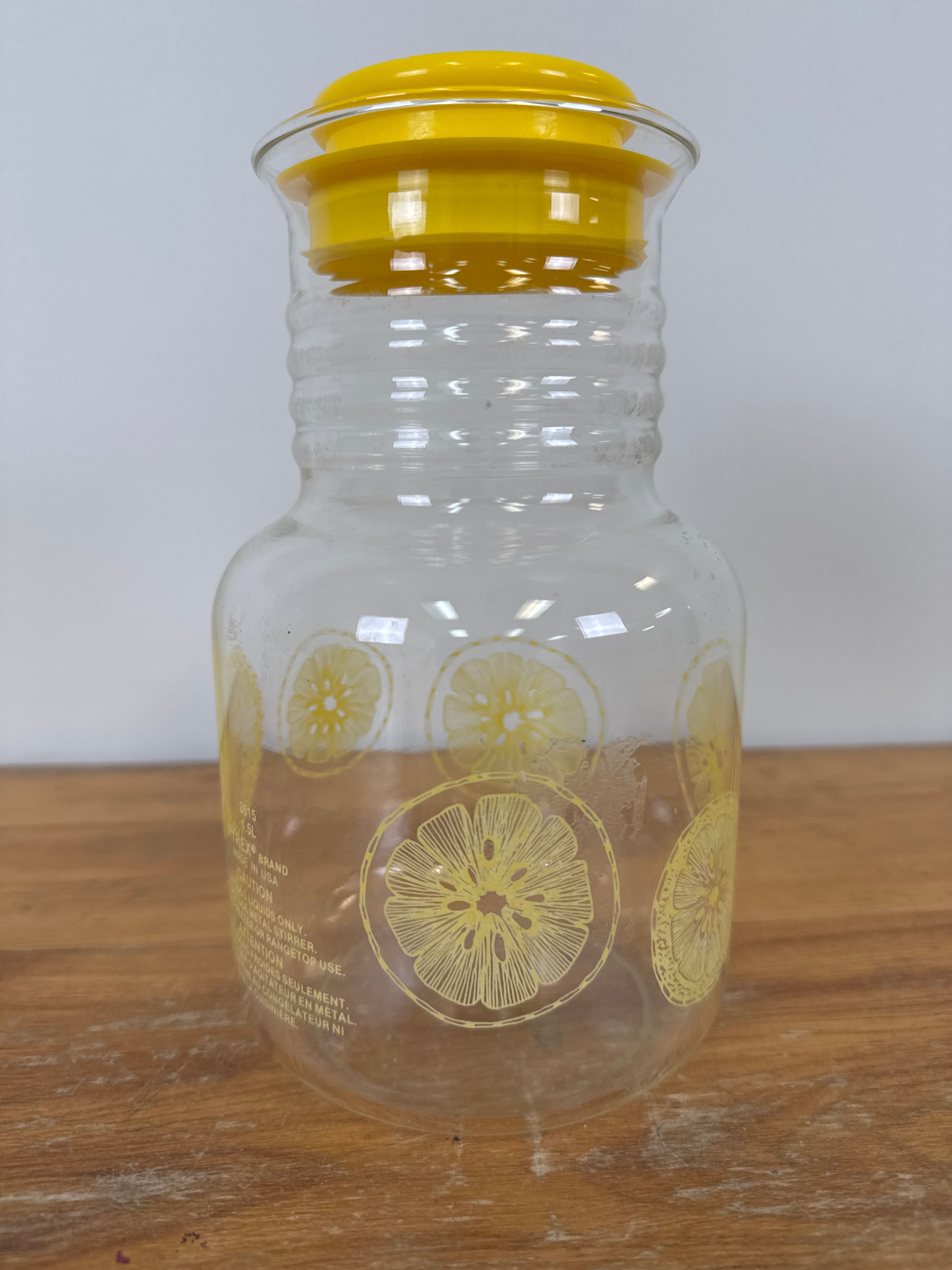 Vintage PYREX 1.5L Lemonade Pitcher