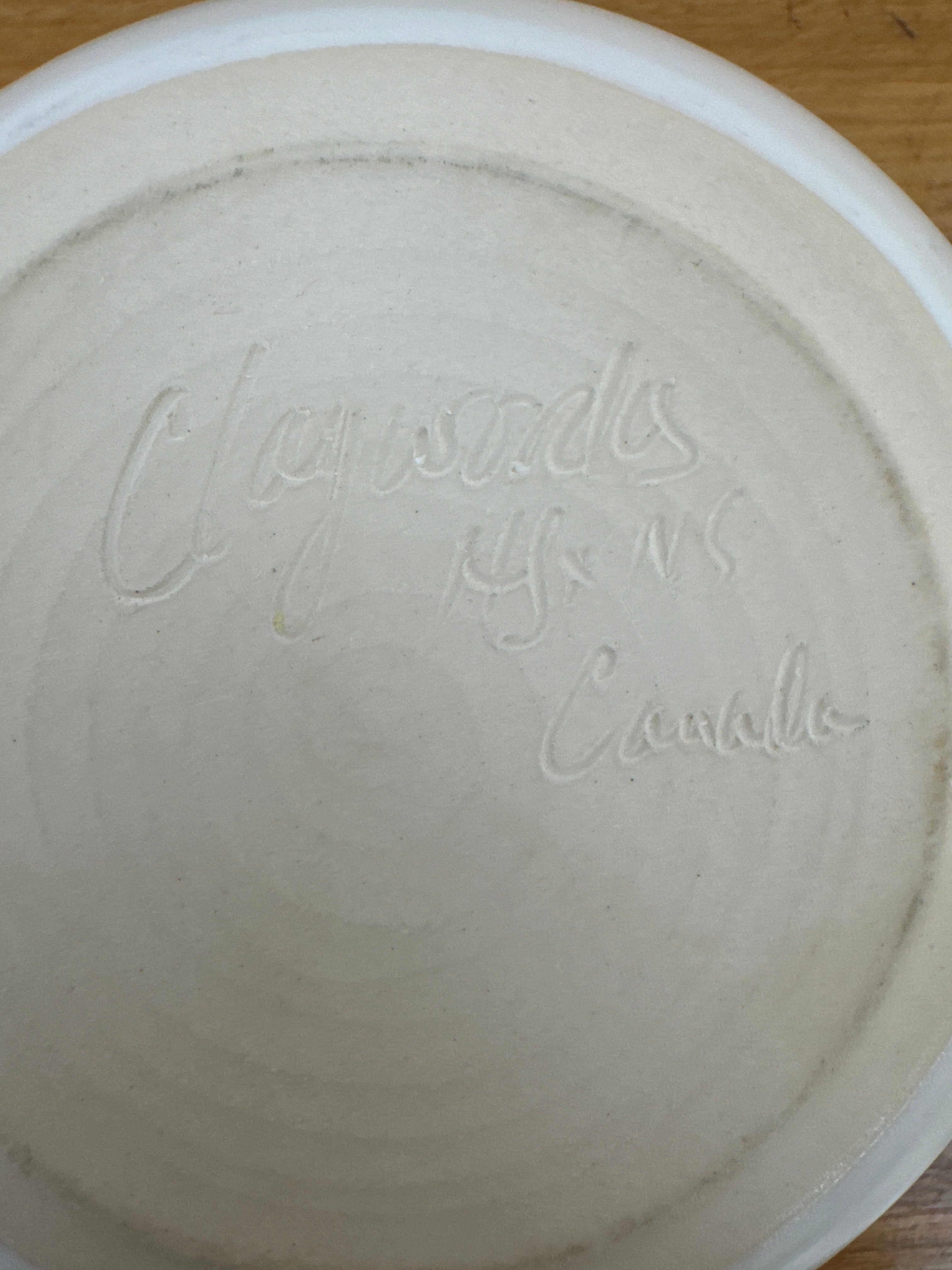 Clayworks Pottery Crudite Serving Set