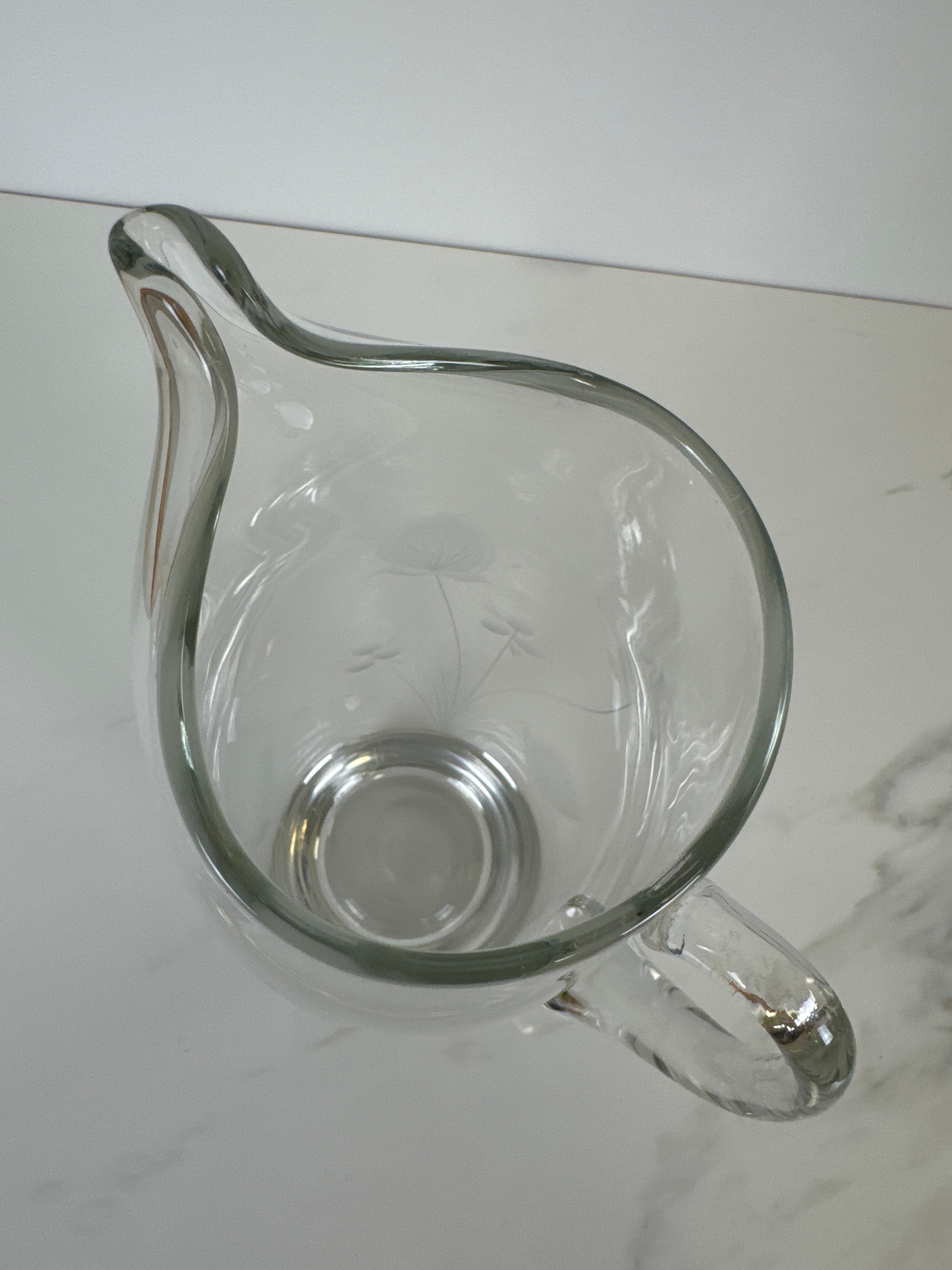 Vintage Princess House Glass Pitcher
