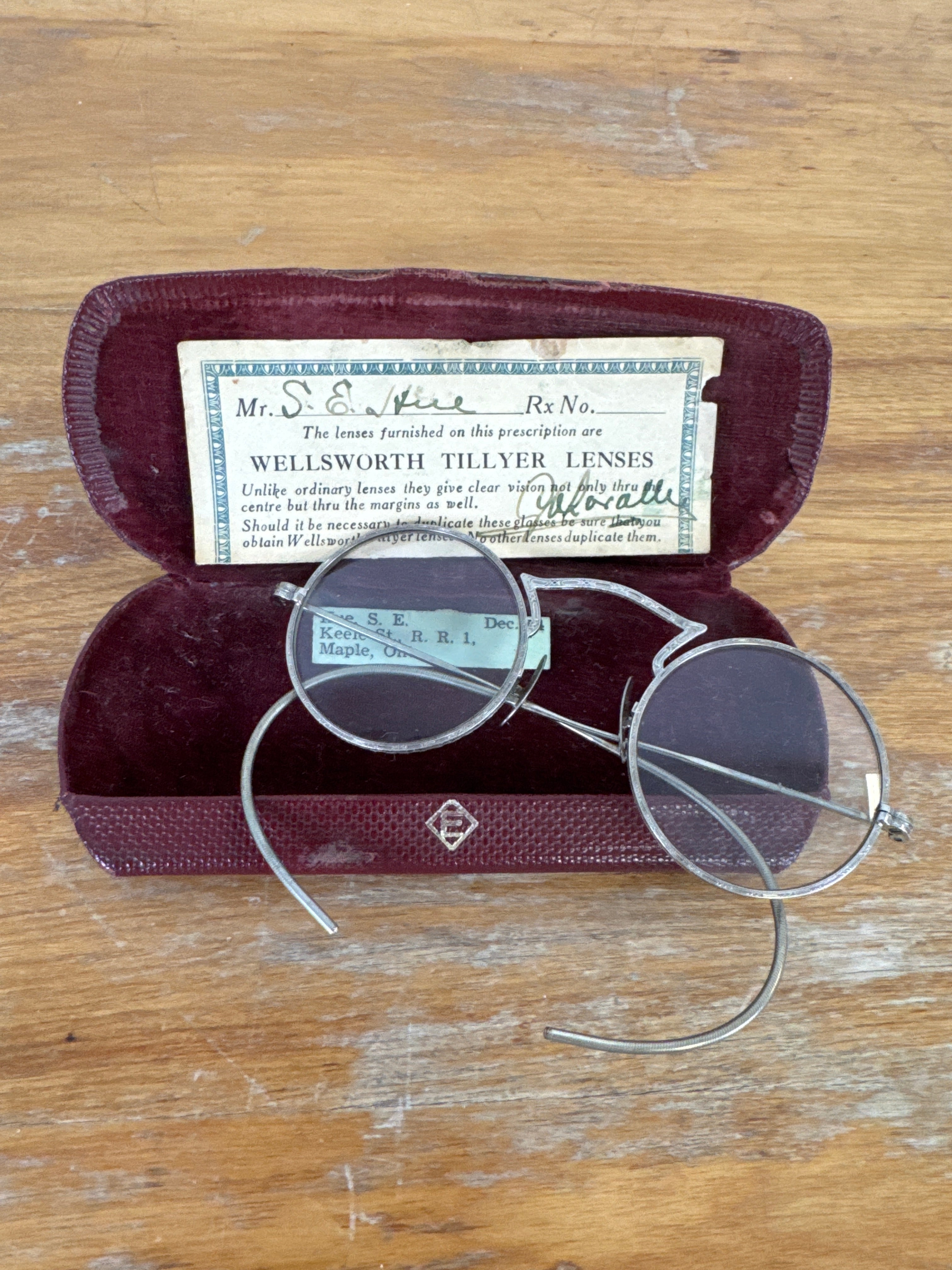Vintage Spectacles in Original Case