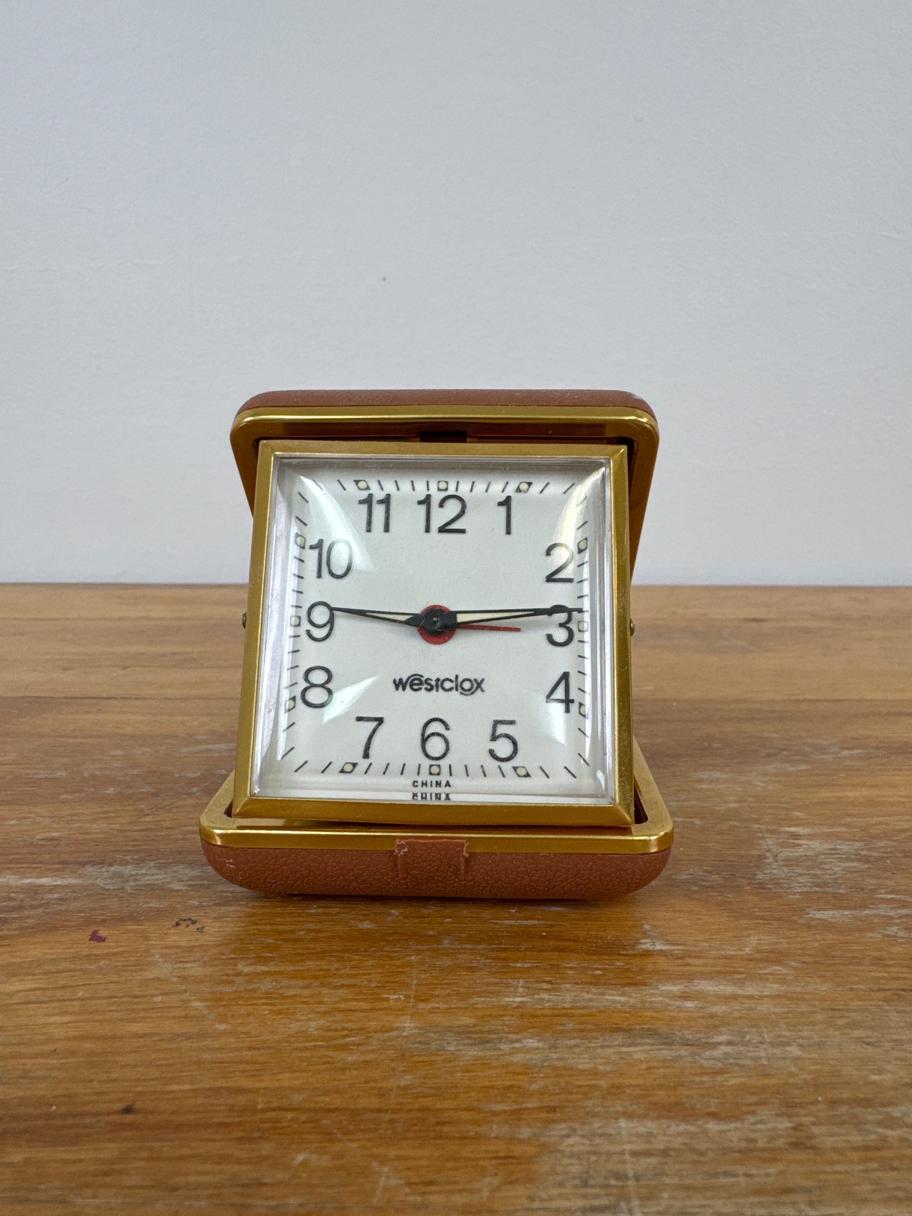 Vintage WESTCLOX Travel Alarm Clock